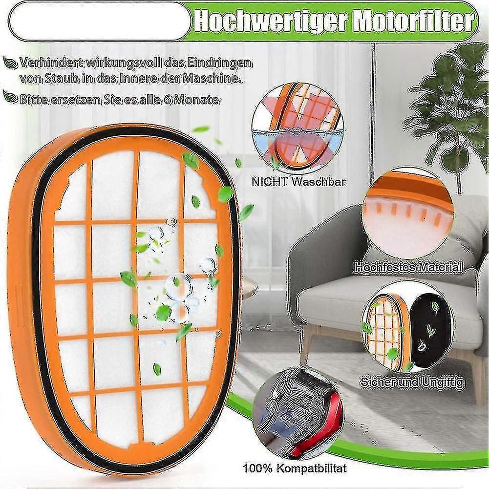 6 Filtri Ricambio Per Aspirapolvere Philips SpeedPro Max - Compatibili Con FC5005/01, FC6812, FC6823 E Altri Modelli - Kit Completo Con Filtri Lavabili - Foto 8