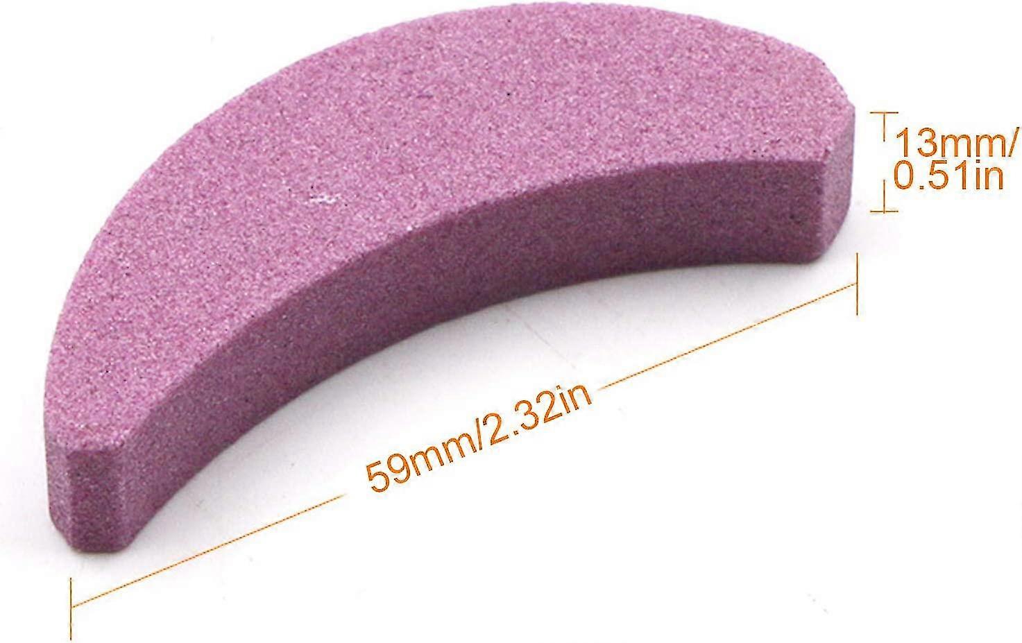 4 Pcs Whetstones, Grinder Sharpener Crescent Woodworking Sharpening/rose