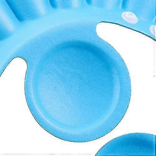 3pcs Child Shower Shampoo Bath Cap Adjustable Size