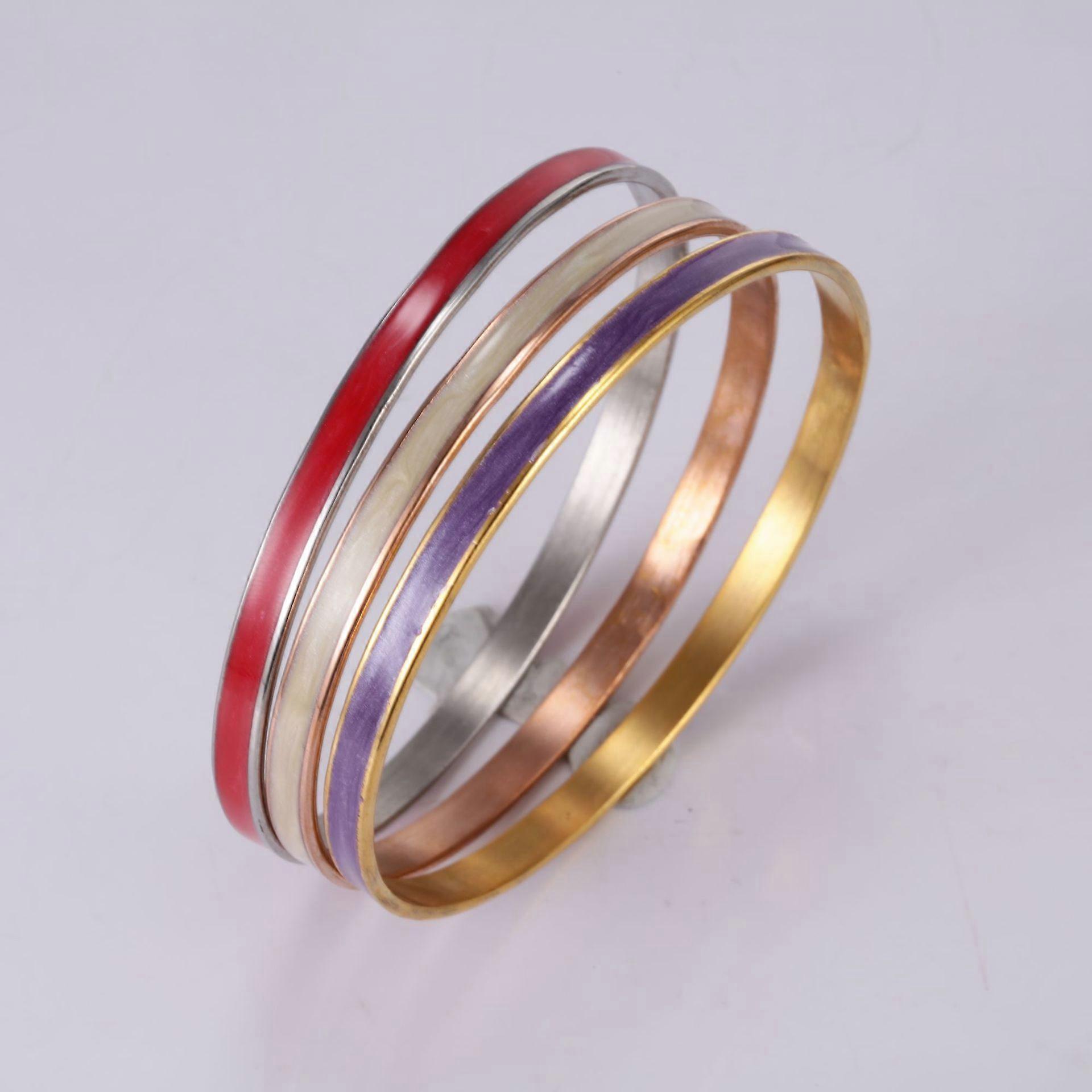 Stainless Steel Electroplating Bracelet Simple