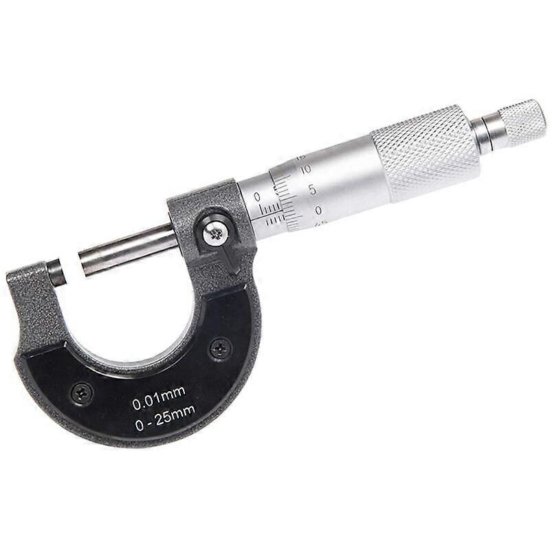 0-25mm Outside Micrometer, 0.01mm Resolution(Metric)