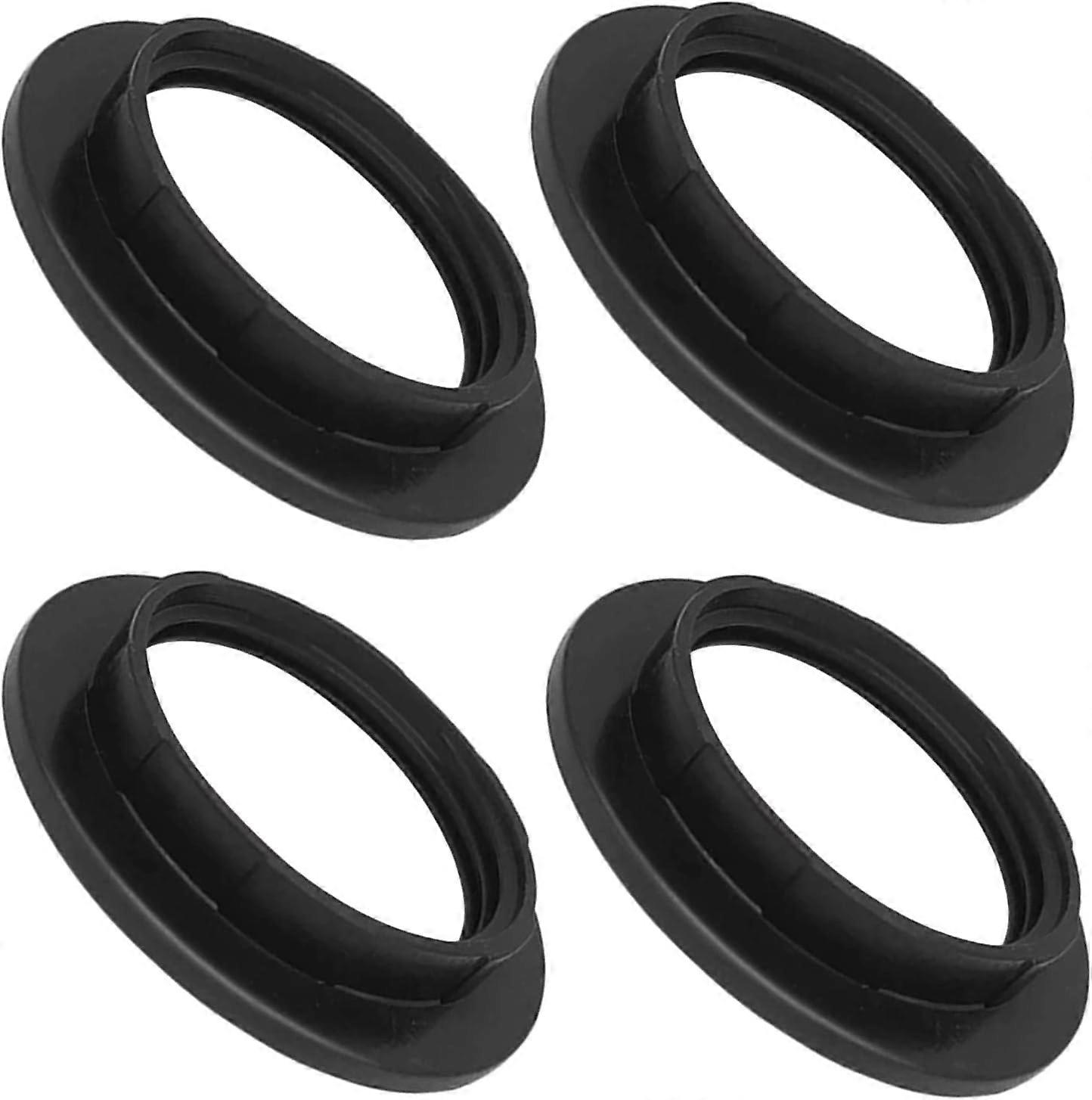 4 Pieces E27 Reducer Ring Lampshade Ring Lampshade Adapter for Plate Light Accessory Ring Converter