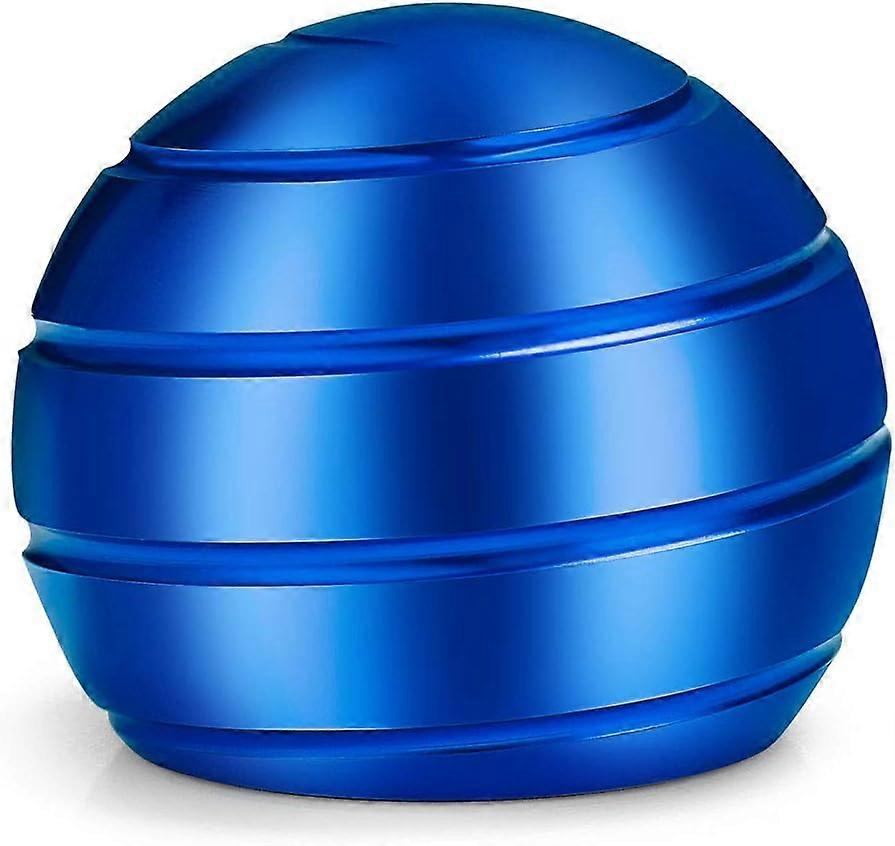 Kinetic Optical Illusion Ball, Adult Decompression Toy, Office Conversation Desk Toy (Indigo)