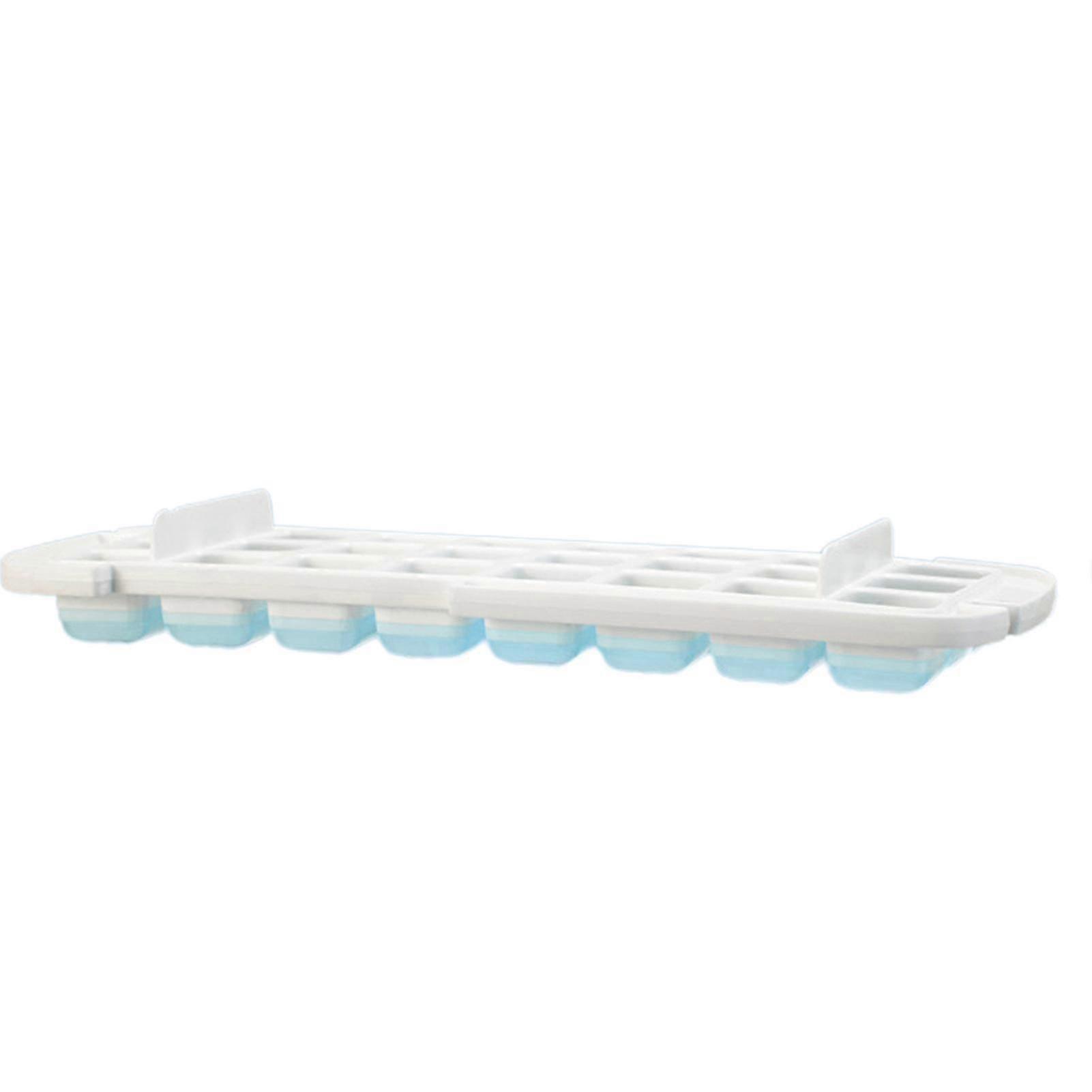 Ice Tray With Lid And Bin Easy Release Ice Box Storage Bucket