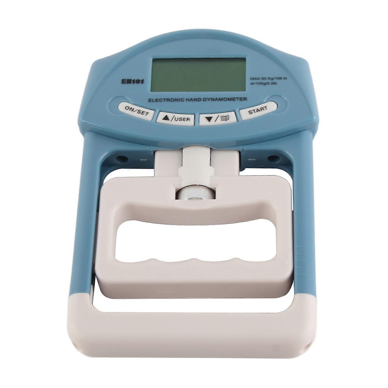 Electronic Hand Dynamometer LCD Display Adjustable Digital Hand Grip Strength Dynamometer for Sports Home