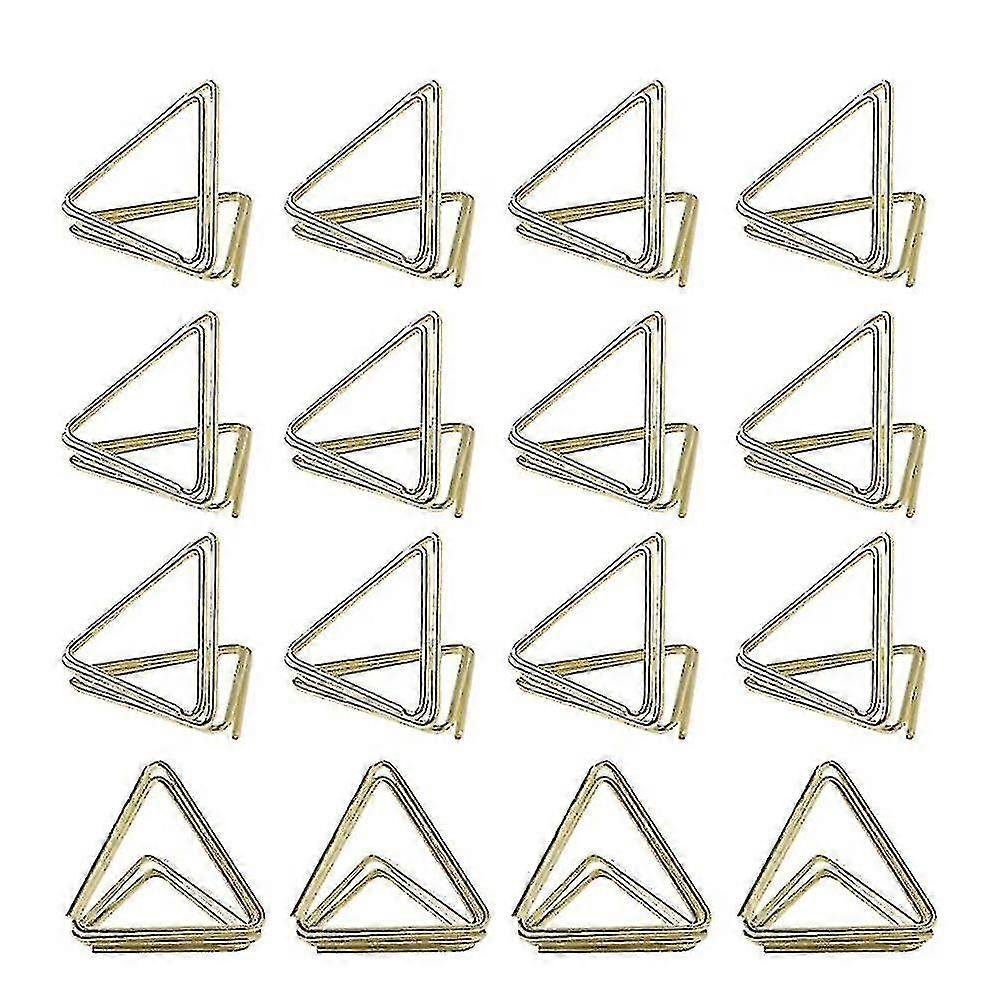 30pcs Triangle Shape Card Holders Wedding Table Number Holders