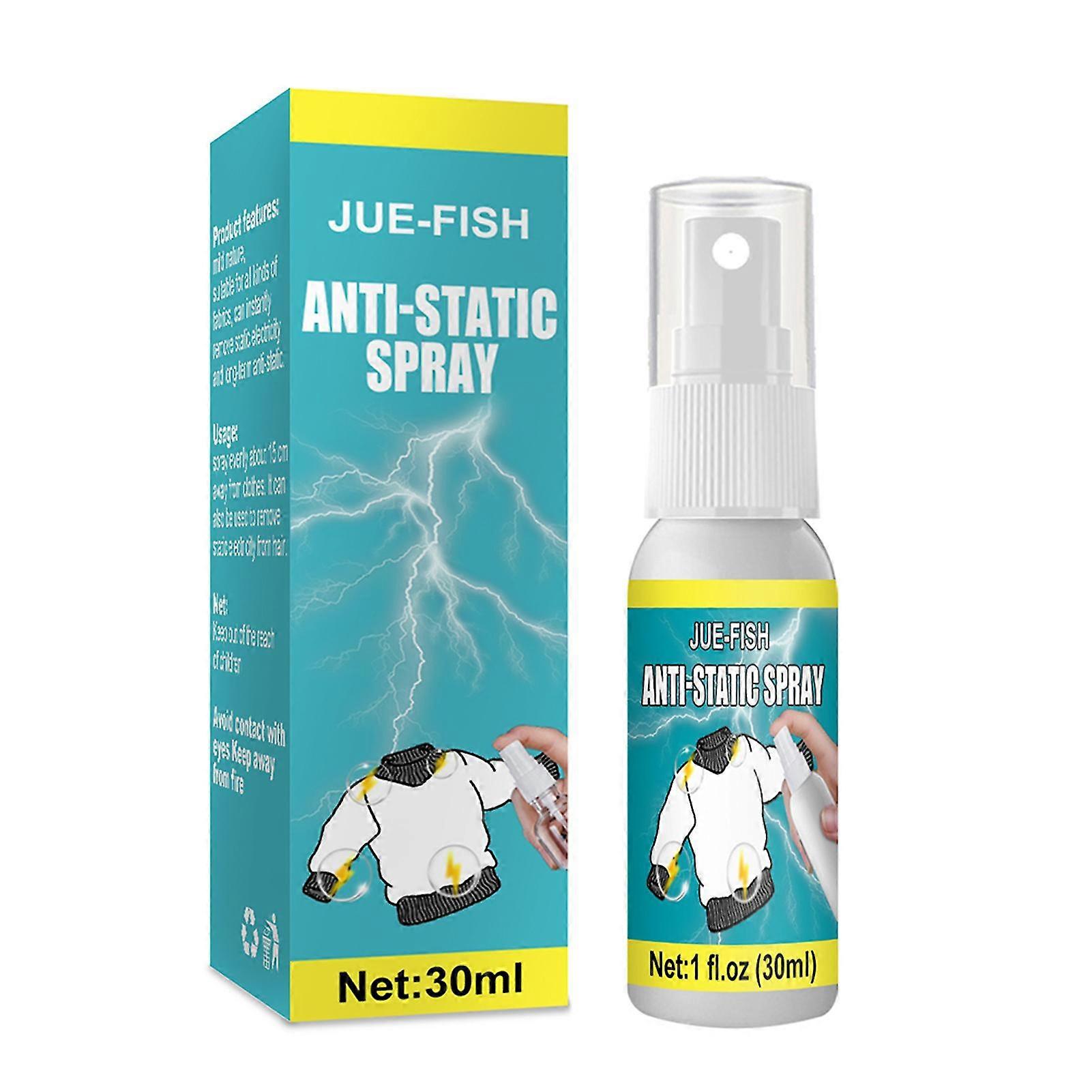 EVAGO Anti-static Spray Instant Clothes Static Cling Remover Eliminate Static Shock For
