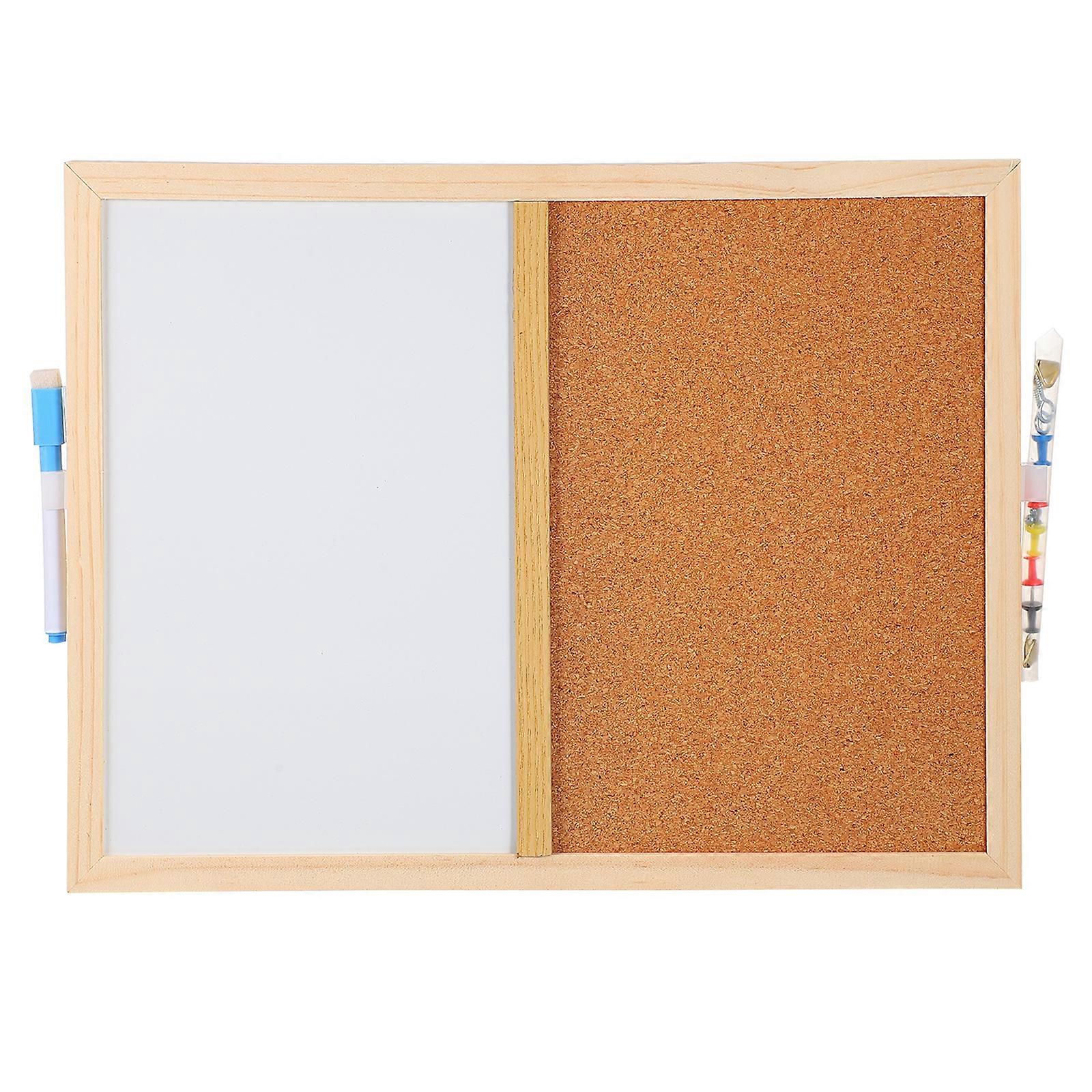 Kork Display Board Cork Bulletin Board Notice Whiteboard Gerahmte Cork Memo Board