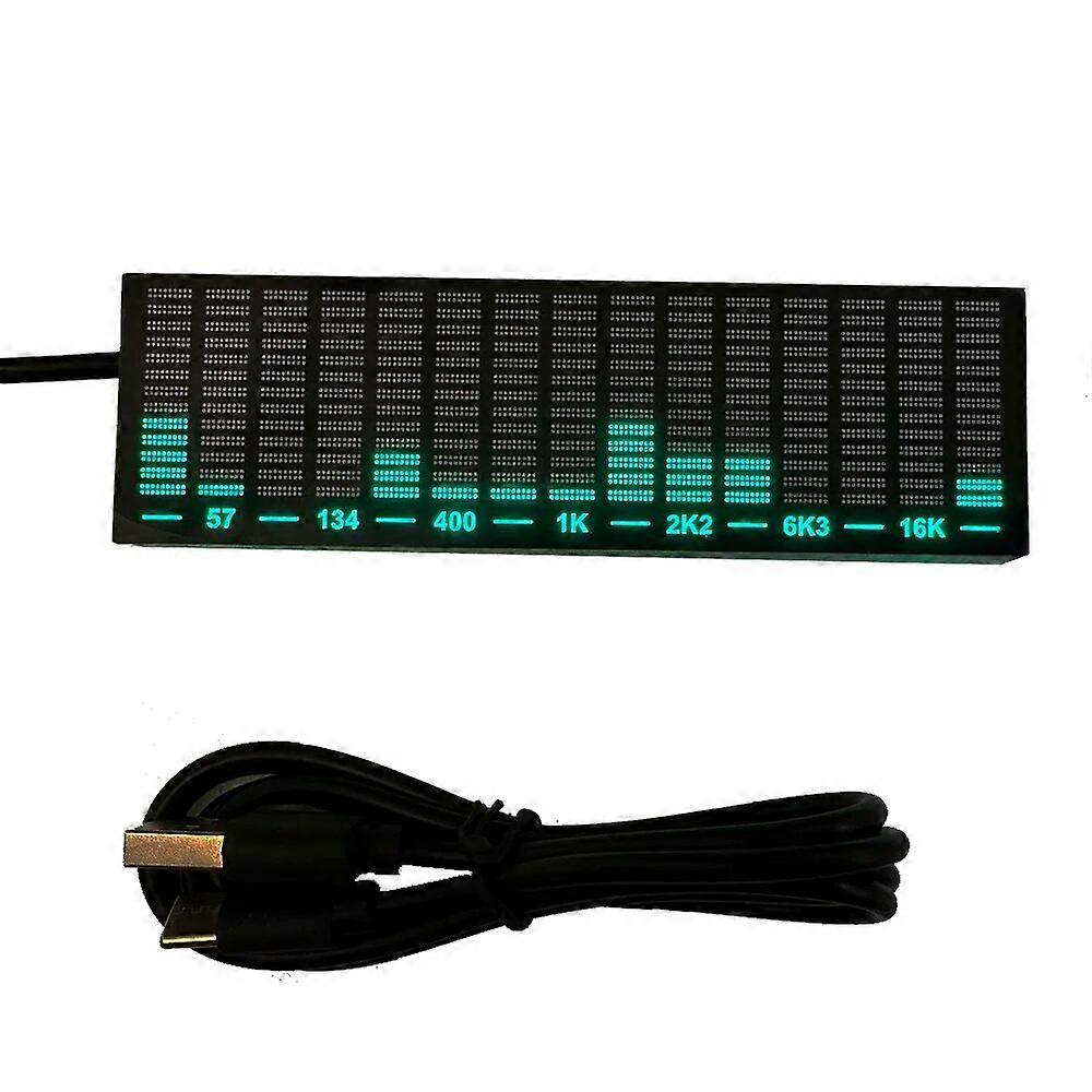 LED Sound-controlled /3.5mm Audio Input Music Spectrum Display Pickup Ambient Light Atmospheric Rhythm Light