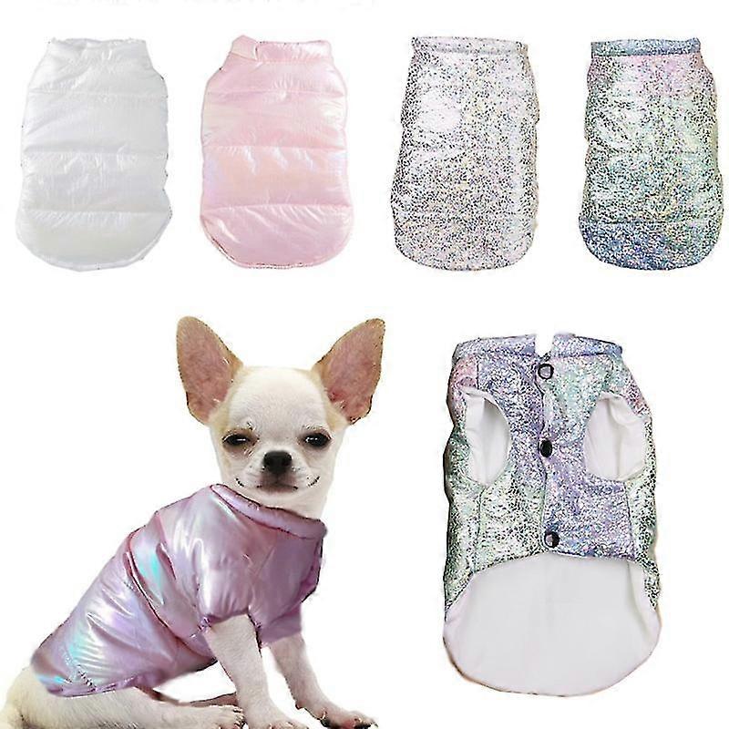 Husdjurskläder för små hundar Vattentät valp Pet Jacka Vinter varm väst Hundrock kläder för Chihuahua franska Bulldog_vv
