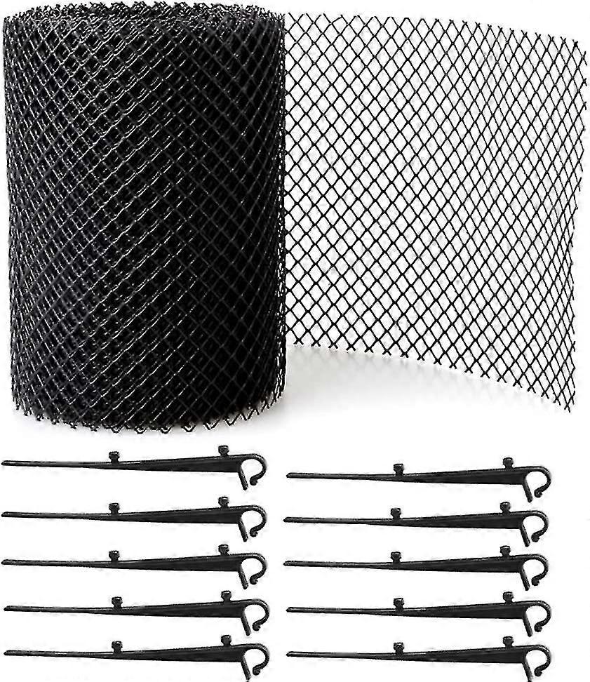 15cm X 6m Mesh Gutter Guard Leaf Protection Mat Guttering Block Leaves Moss Acsergery Gift