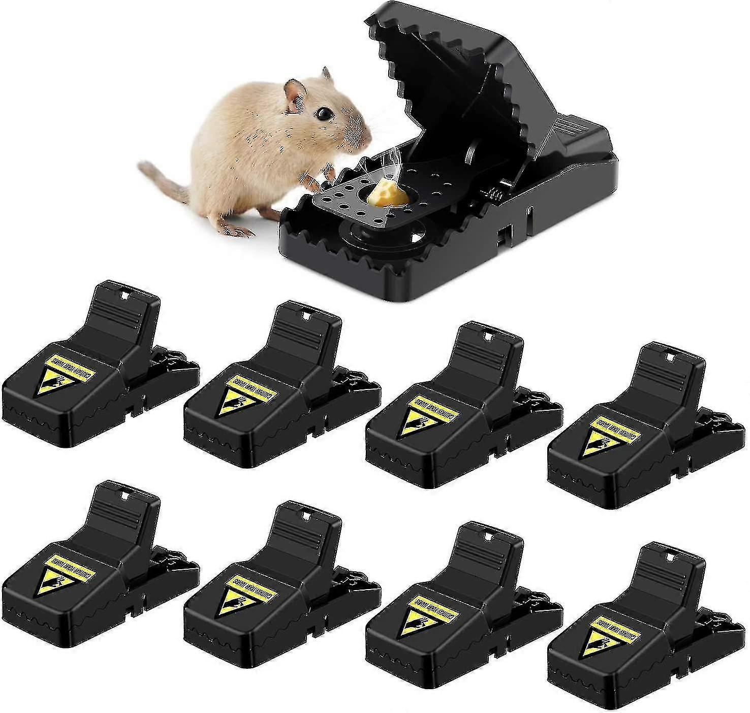 8 Pack Mouse Traps Reusable Safe For Family Pet