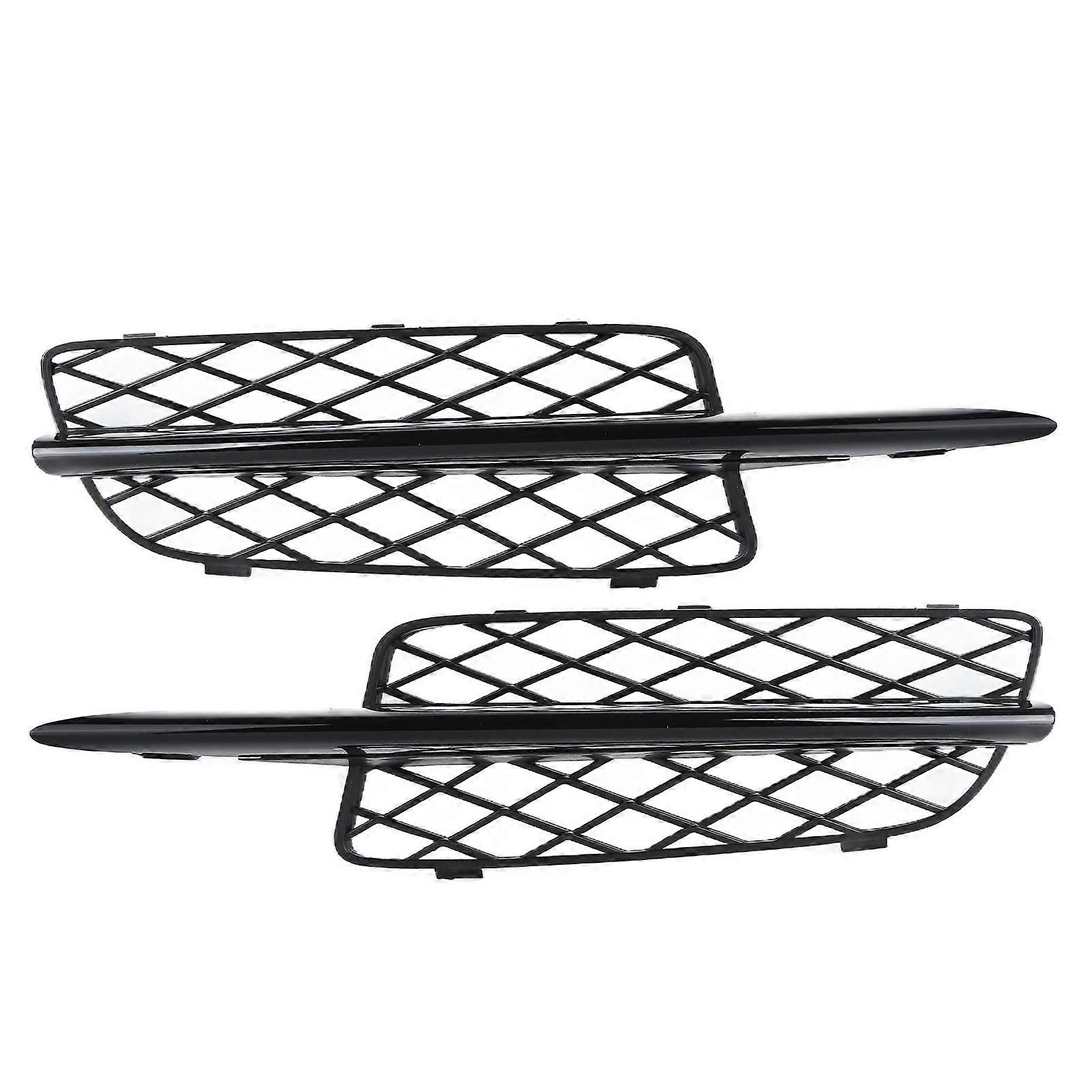 2pcs Front Bumper Lower Grille 51117159593 Replacement for X5 E70 X6 E71 2007?2010