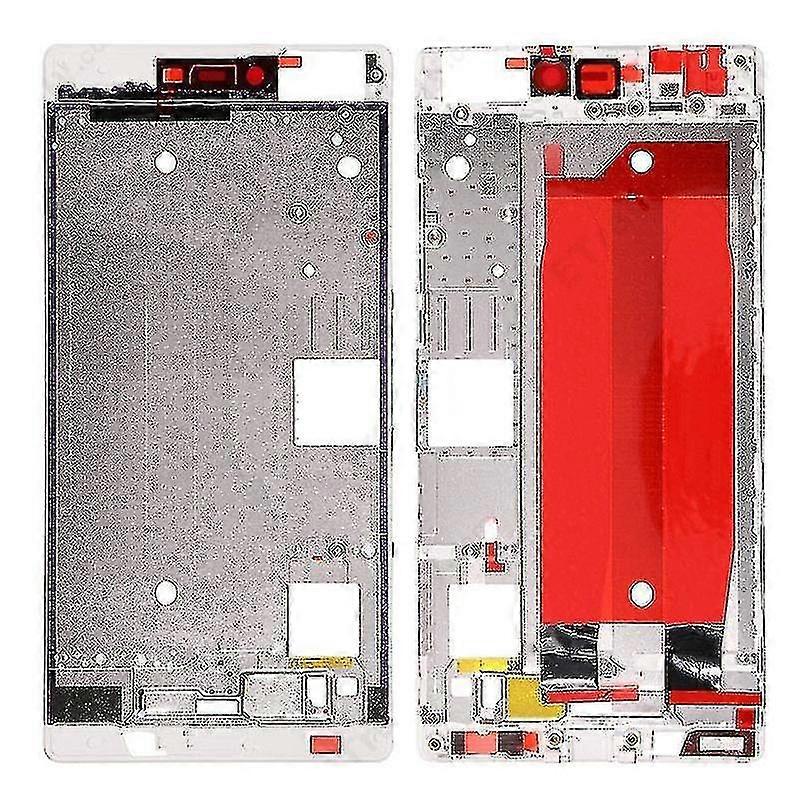 Front Housing Screen Frame Bezel For Huawei Ascend P8(white)