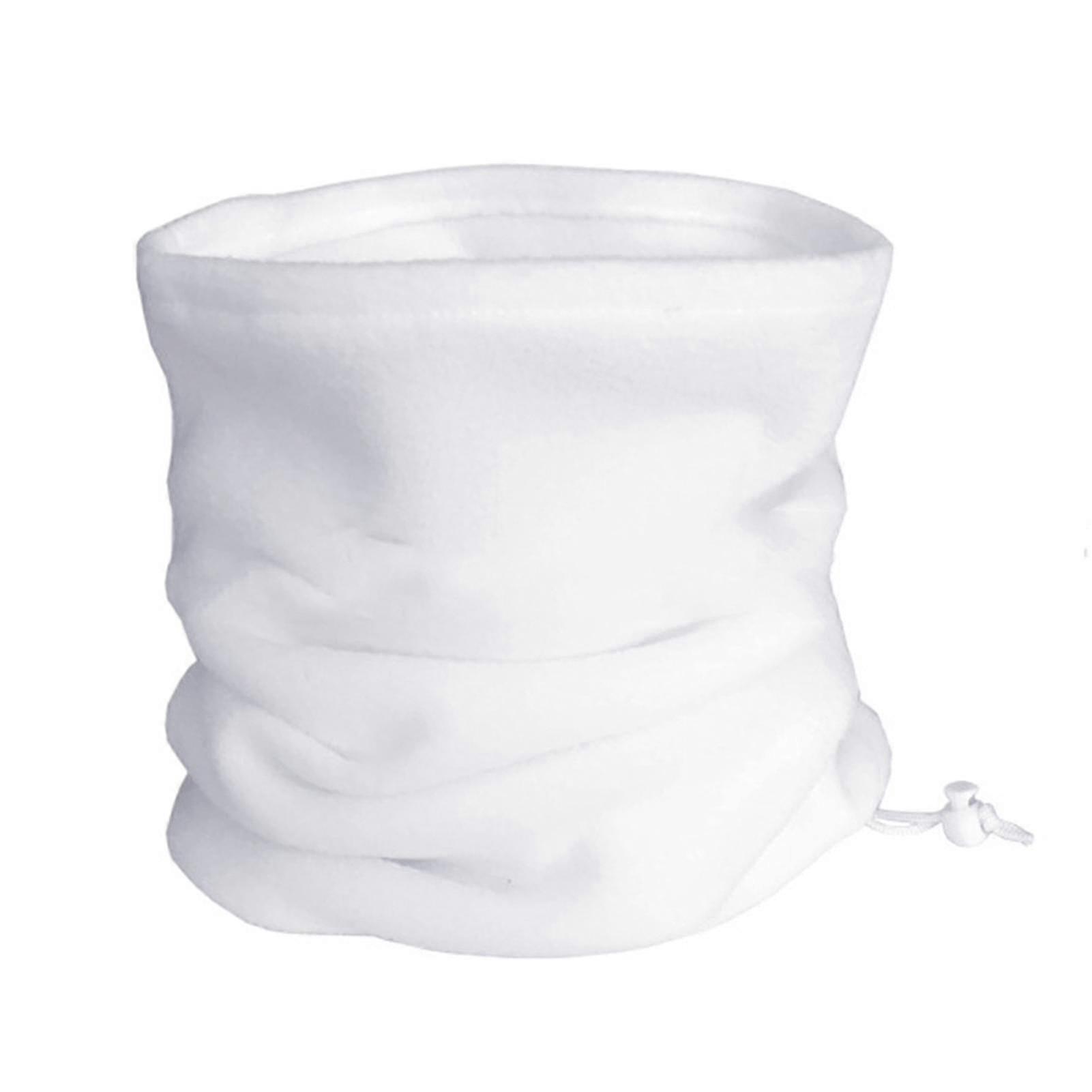 Unisex Zimná vonkajšia pevná farba Mäkká hrubá fleecová krk Teplejšia Gaiter Cover Hat