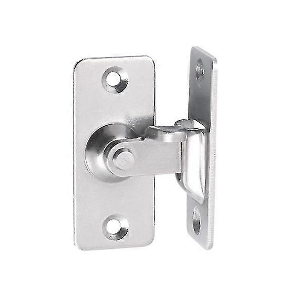 1PC Stainless Steel Hasp Latch Lock Sliding Door Window Cabinet Lock Security Door Buckle Fitting for Home Hotel (Without Washer)