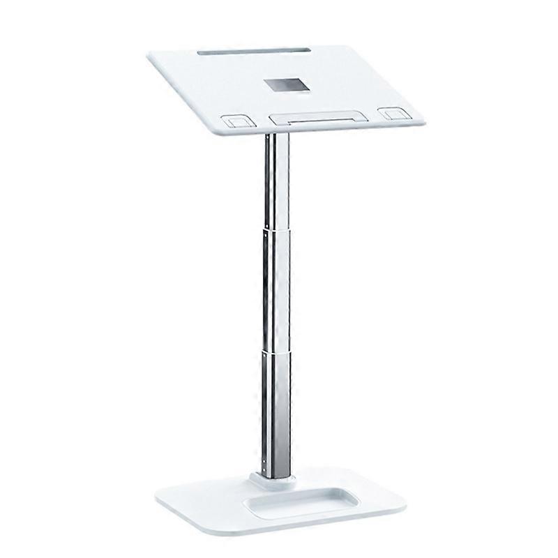 Soporte para computadora portátil de escritorio, soporte de aluminio ajustable para tableta portátil Mac-Book Pro