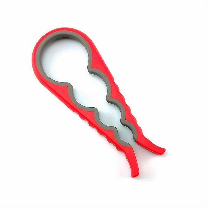 1pc Multifunctional Lid Opening Tool Four-in-one Twisting Lid Opening Canning Device Labor-saving Lid Opener Kitchen Life Supplies Bottle Opener Can O