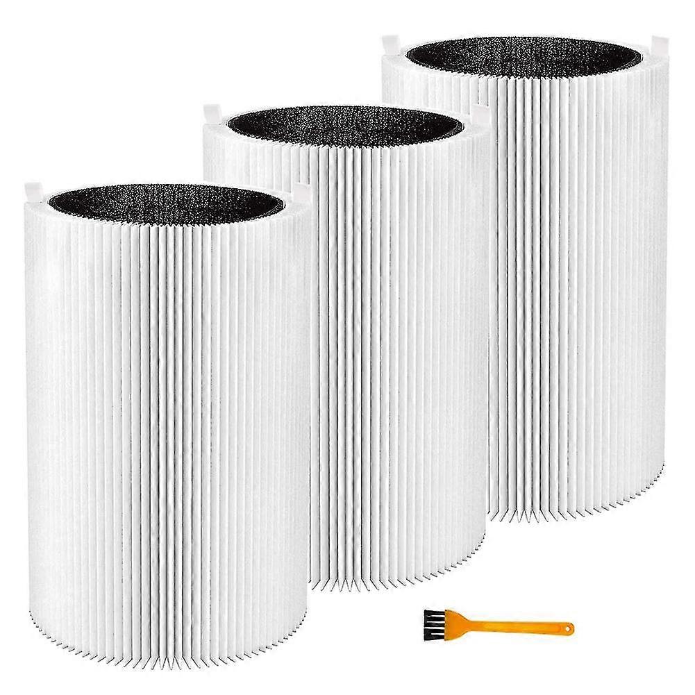 3pcs Filter Replacement For Pure 411 Auto And Mini Air Purifier