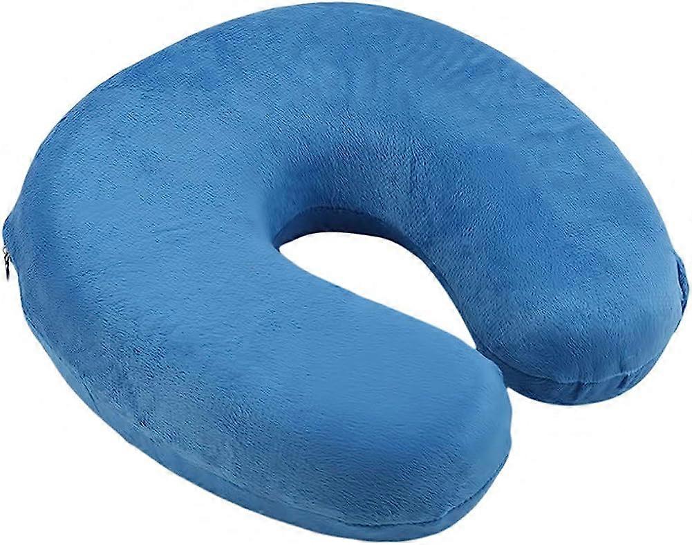 Memory Foam Pillow U Shape Headrest Cervical Pad Shoulder Neck Support Massage