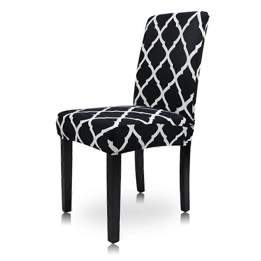 4 Pieces Dining Chair Slipcovers Easy Clean Chair Slipcovers Universal Stretch Chair Cover Chair Cover for Home Hotel Restauran Decor