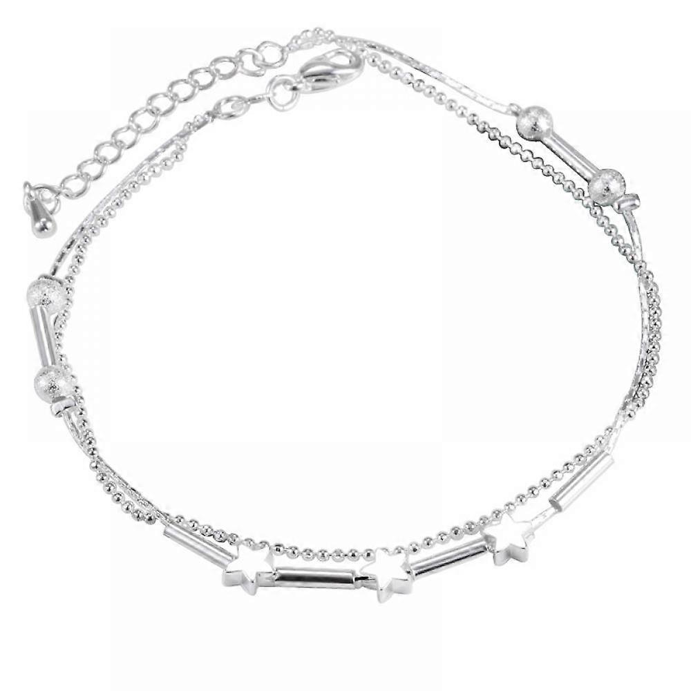 Temperamento de moda, doble atmósfera, su dama expone su tobillo