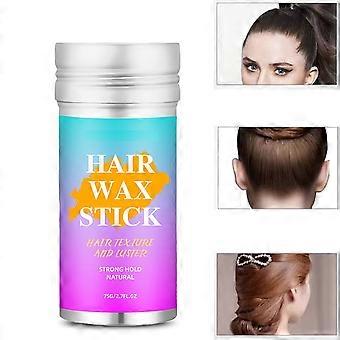 Hair Wax Stick for Flyaways and Frizz - nicht fettendes Styling-Haarwachs zur Kantenkontrolle von Perücken und Haaren, Haarpomade Stick Glättung & Slick Stick