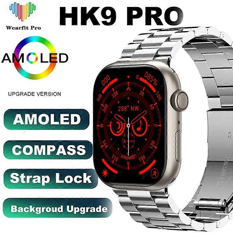 Nieuwe HK9 Pro MAX Smart Watch Heren Serie 9 2.02 Inch High Refresh ...