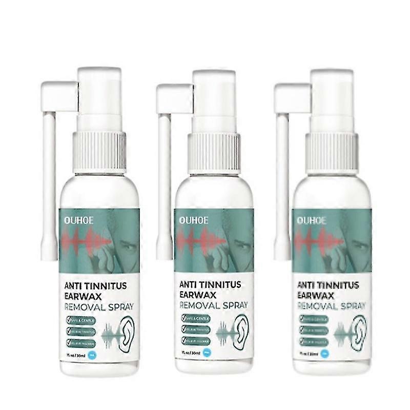 3x Ear Wax Removal Spray
