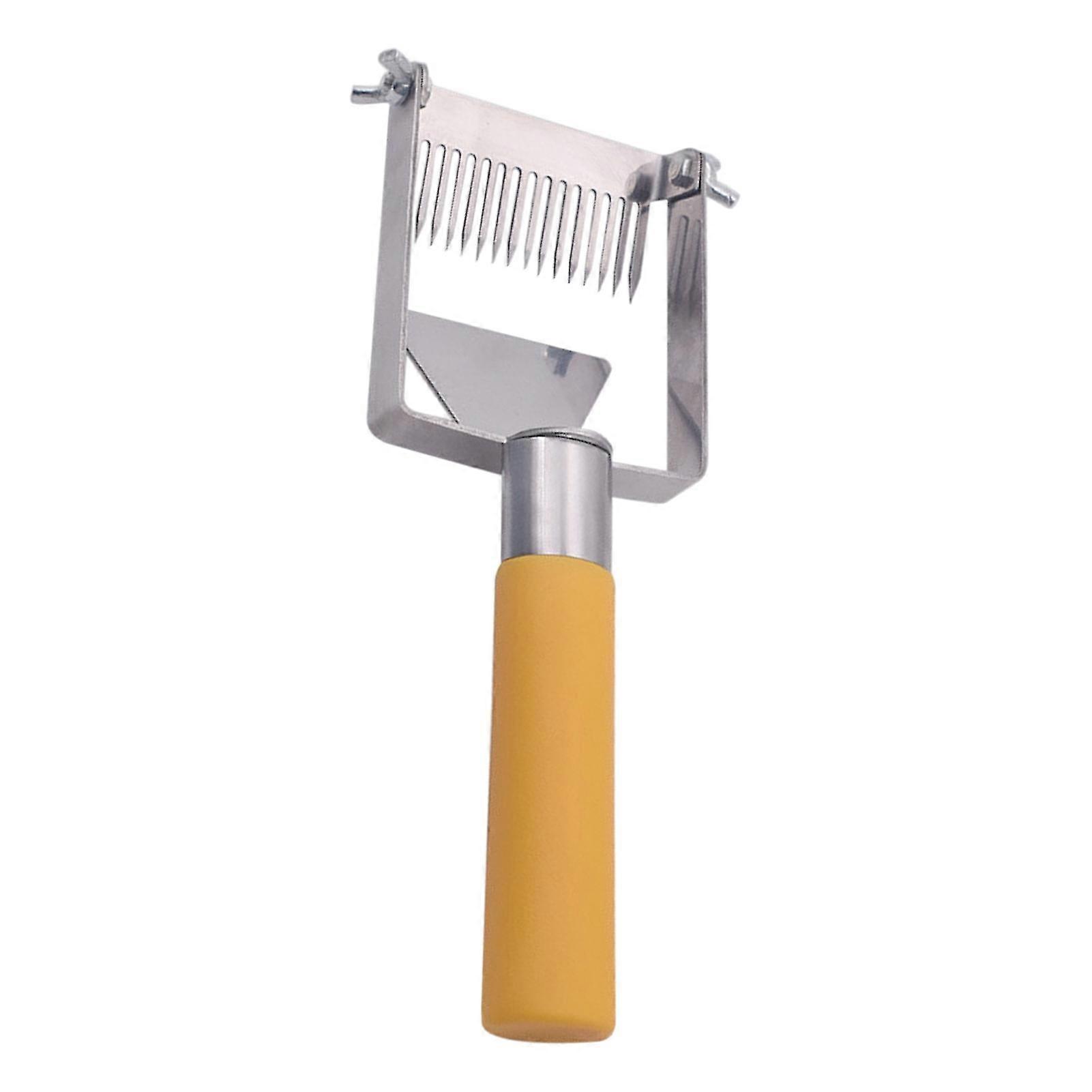 Honey Cutter High Hardness Rust-proof Metal Beehive Honey Cutter Uncapping Scraper For Home
