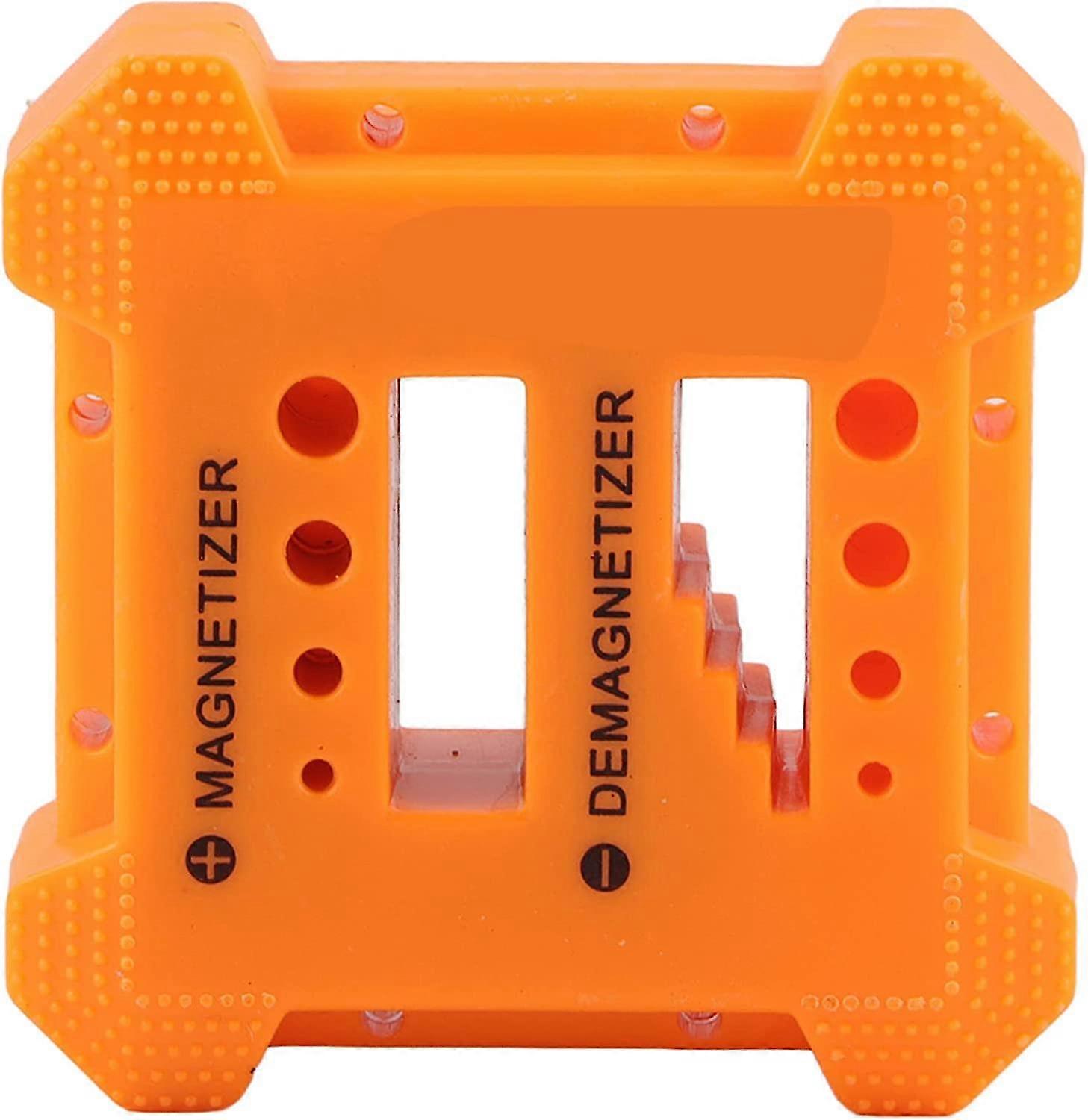 Professional Magnetizer Demagnetizer Magnetic Tool For Screwdriver Tips, Screw Bits Practical Small Tools(1pc, Orange)