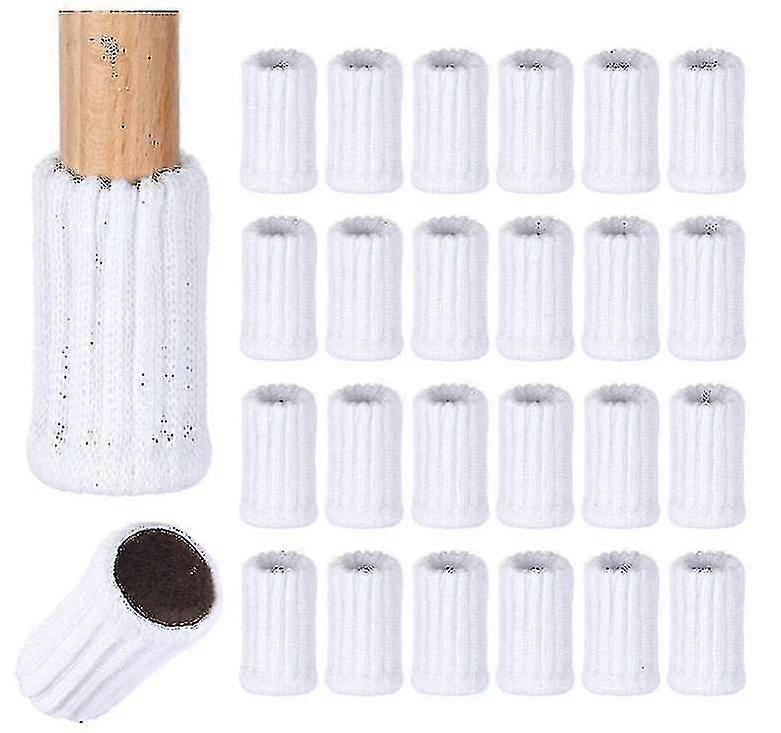 16 Pack Chair Leg Protectors Knitted Furniture Socks