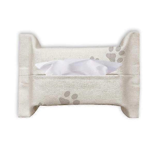 القط Mewing الحيوان رمادي البصمة الفن مخلب طباعة ورقة منشفة منشفة حقيبة منديل بومف