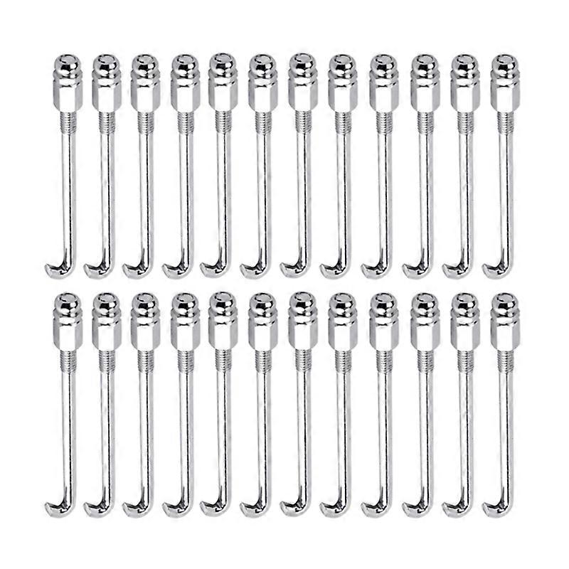 24Pcs/pack Banjo Round Hook Meal Silver Durable Professional Banjo Round Hooks