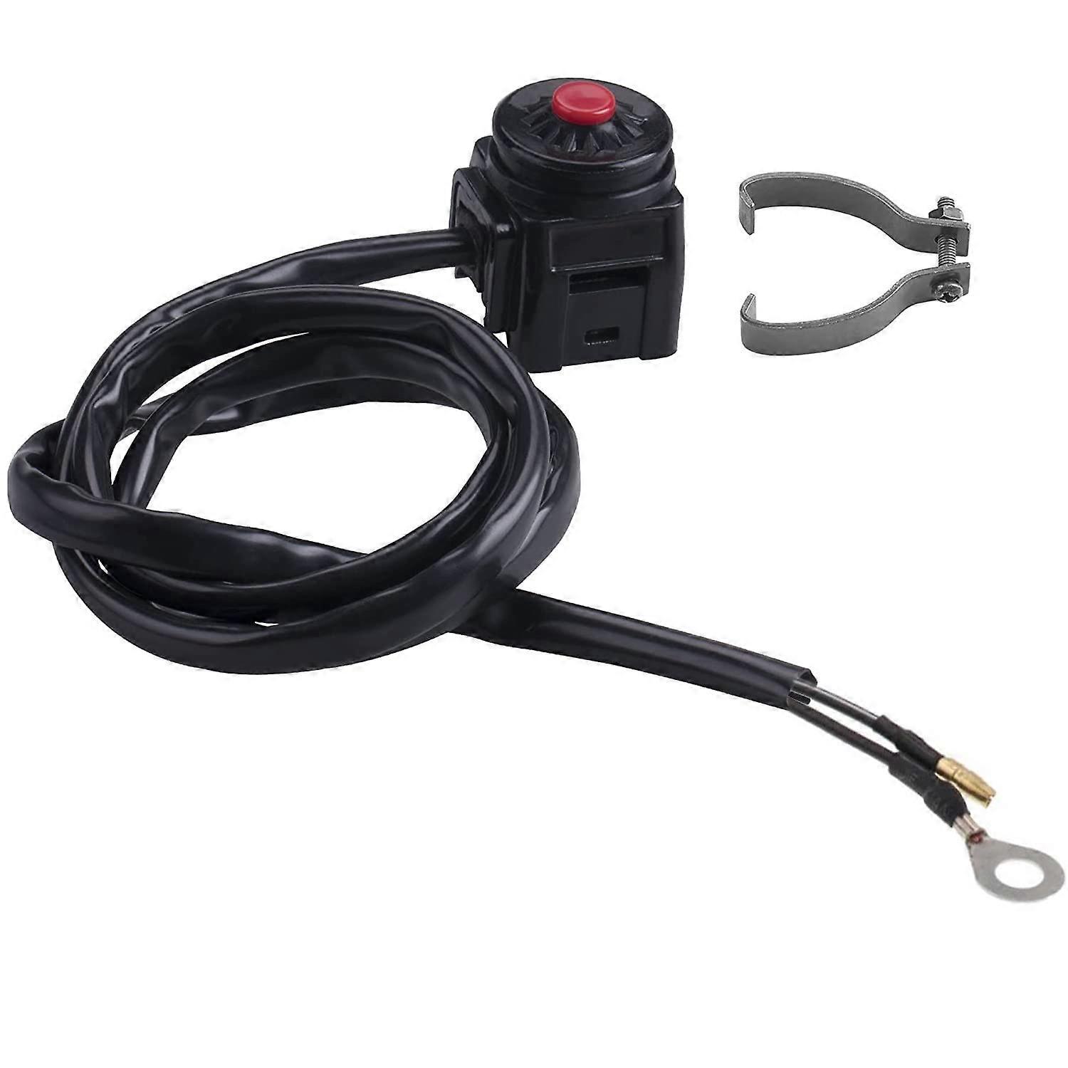 1 Pc Universal Motorcycle Switch Handlebar Motorbike Kill Stop Switch Horn Button 22mm(7/8")