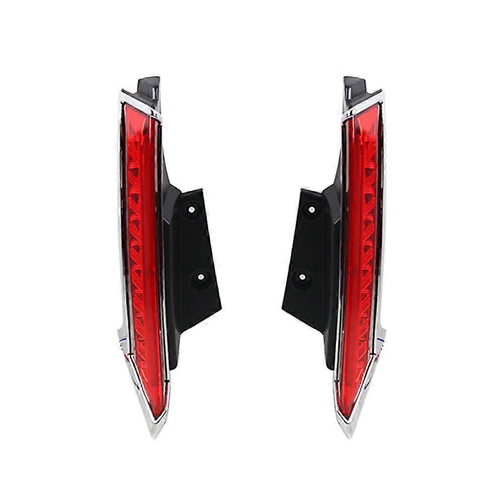 2PCS For Nissan Xtrail X-trail X trail Rogue 2014 - LED DRL Rear Bumper tail light fog lamp Brake Lights Signal lamp