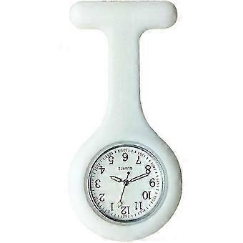 Nurse Watch Brooch, Silicone With Pin/clip, Glow In Dark, Infection Control Design, Medical Brooch Fob Watch