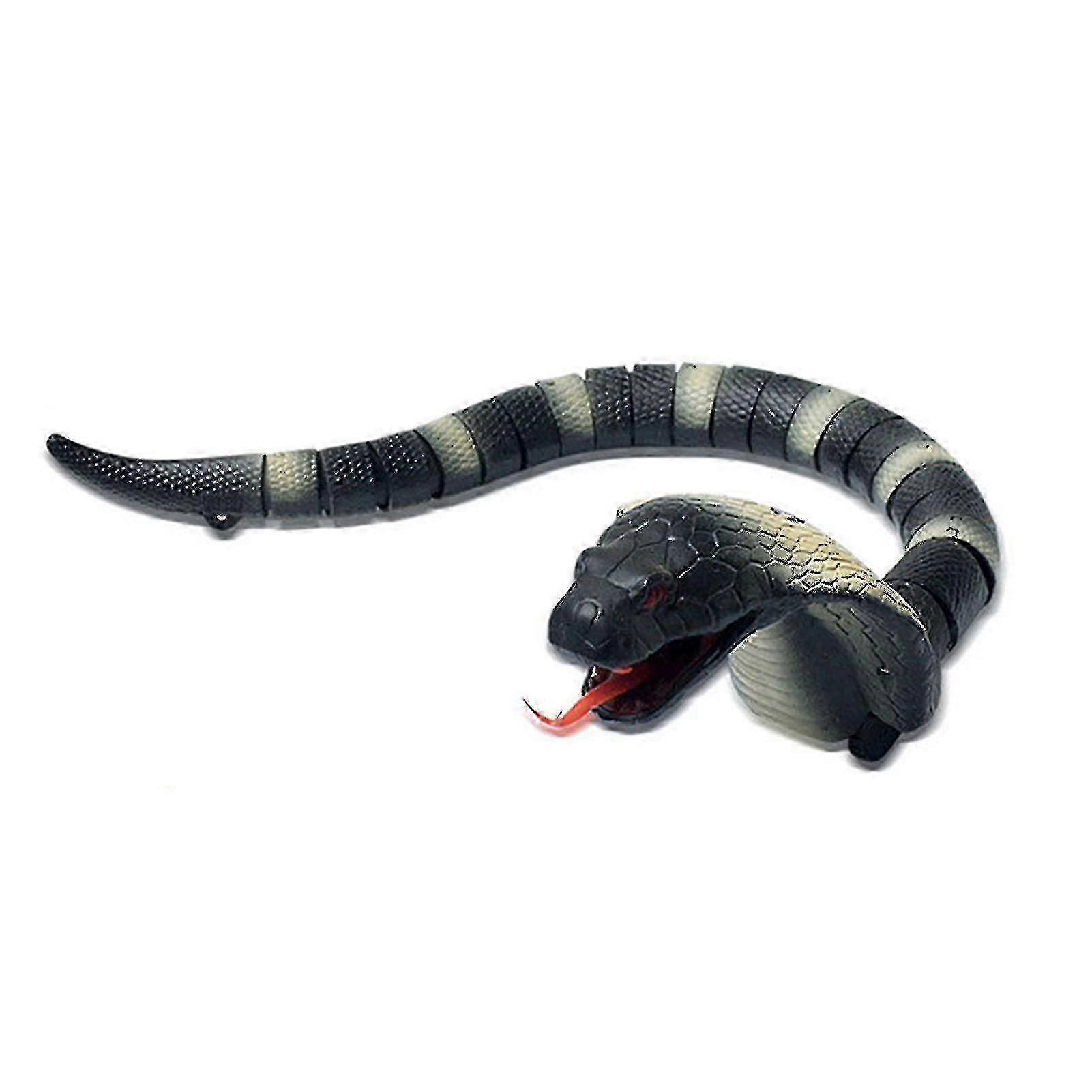 high qualityRattle Snake Toy Realistic Rechargeable Rattlesnake With Remote Control Horror Tricky Desktop