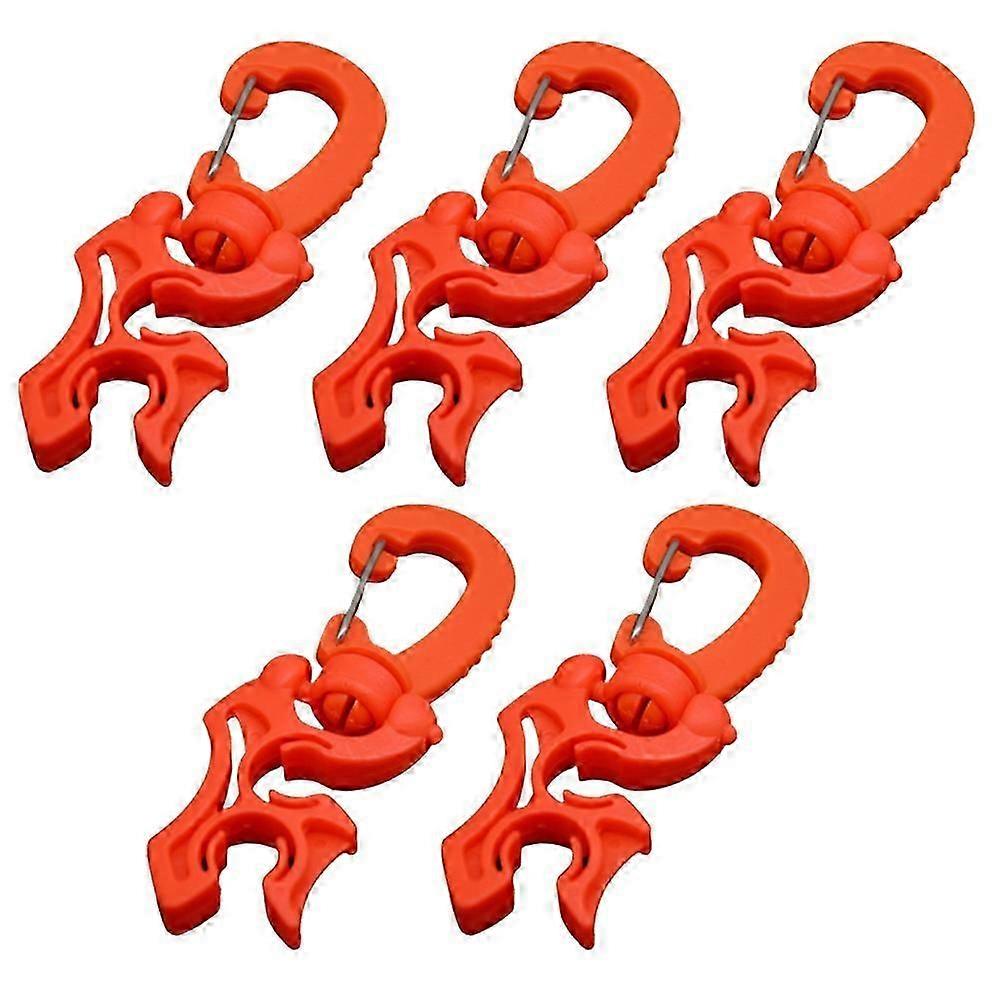 Diving Spare Second-stage Quick Release Buckle Bcd Breathing Regulator Pipe Clamp Low-pressure Pipe