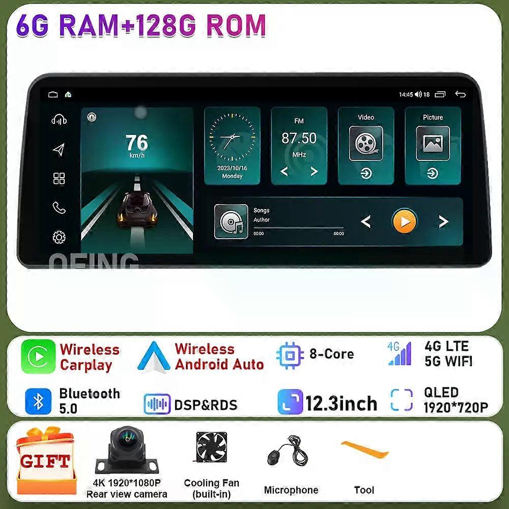 12.3'' Qled Car Radio Multimedia Player For Skoda Fabia 2015 2016 2017 2018 2019 Android Autoradio Gps Navigation Wifi Rds Auto