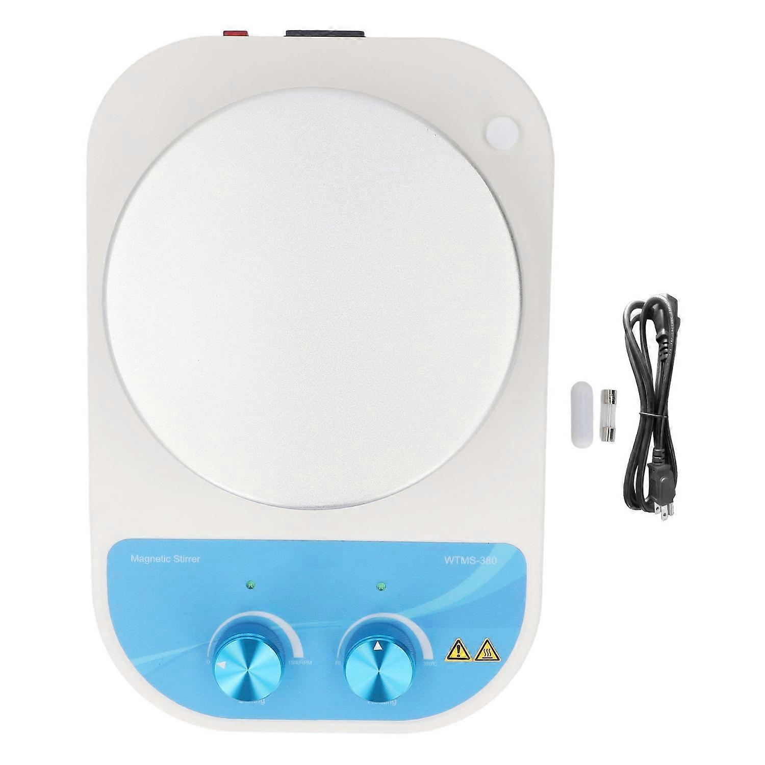 3L Mini Magnetic Stirrer Fast Heating 1500rpm Speed Adjustable Magnetic Liquid Mixer 100‑240V