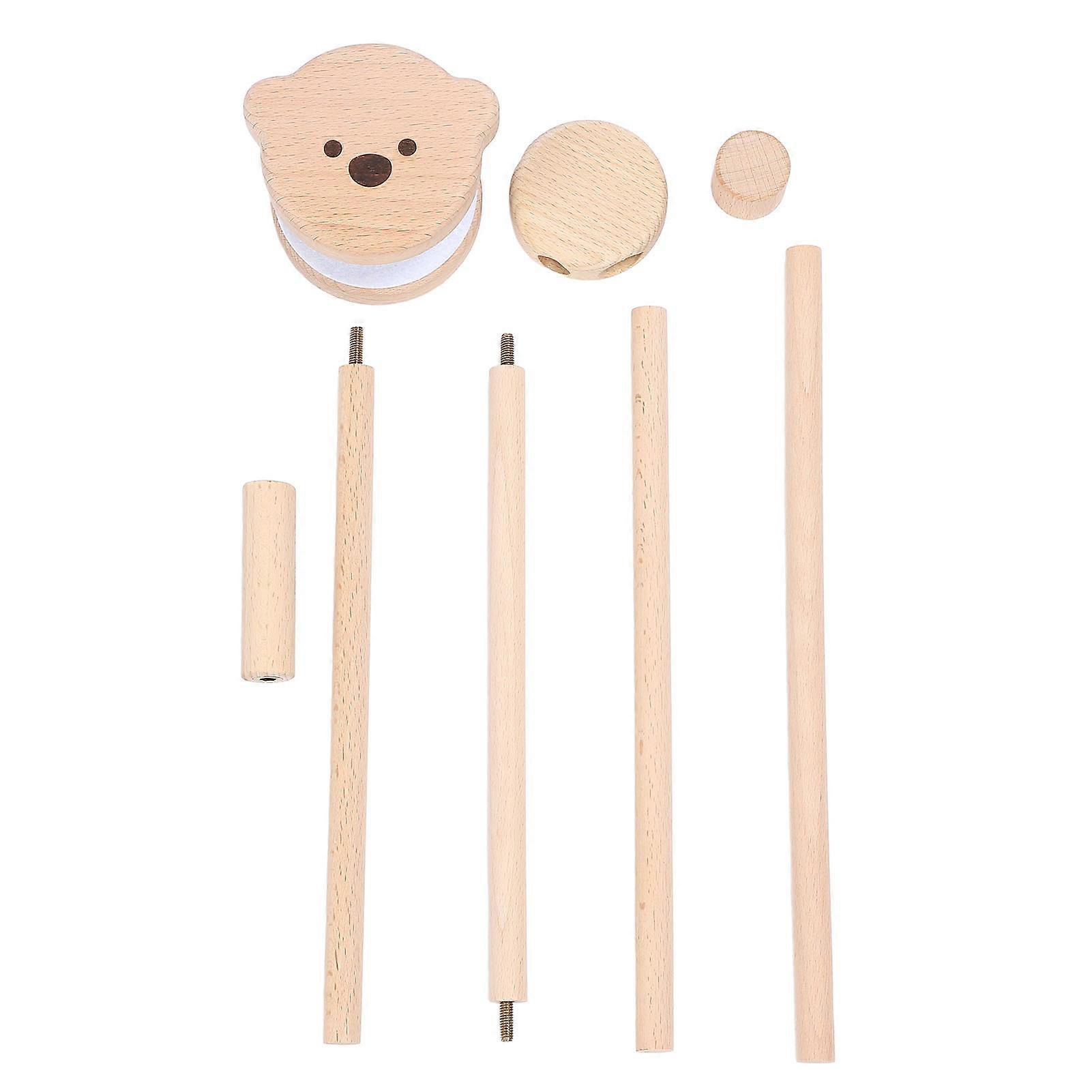 Baby Crib Mobile Arm Wooden Holder Mobile Hanging Attachment Gender Neutral Stuff