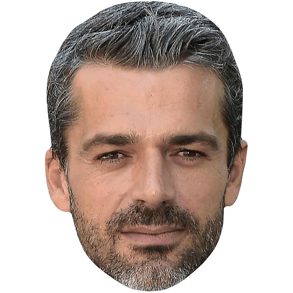 Luca Argentero (Beard) Celebrity Mask, Flat Card Face