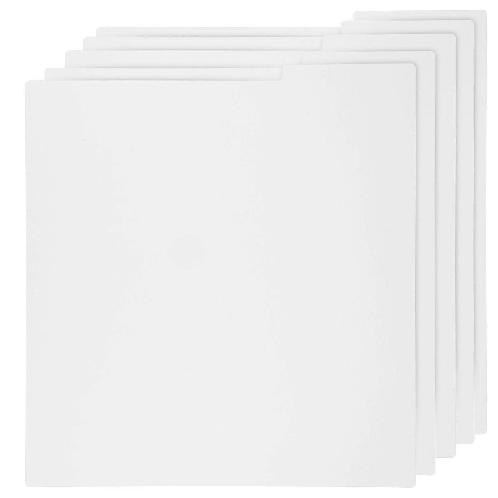 5 Pcs Record Dividers Plastic Album Record Dividers With Write-On Tabs For Vinyl Record Organization Dividers For Album Storage