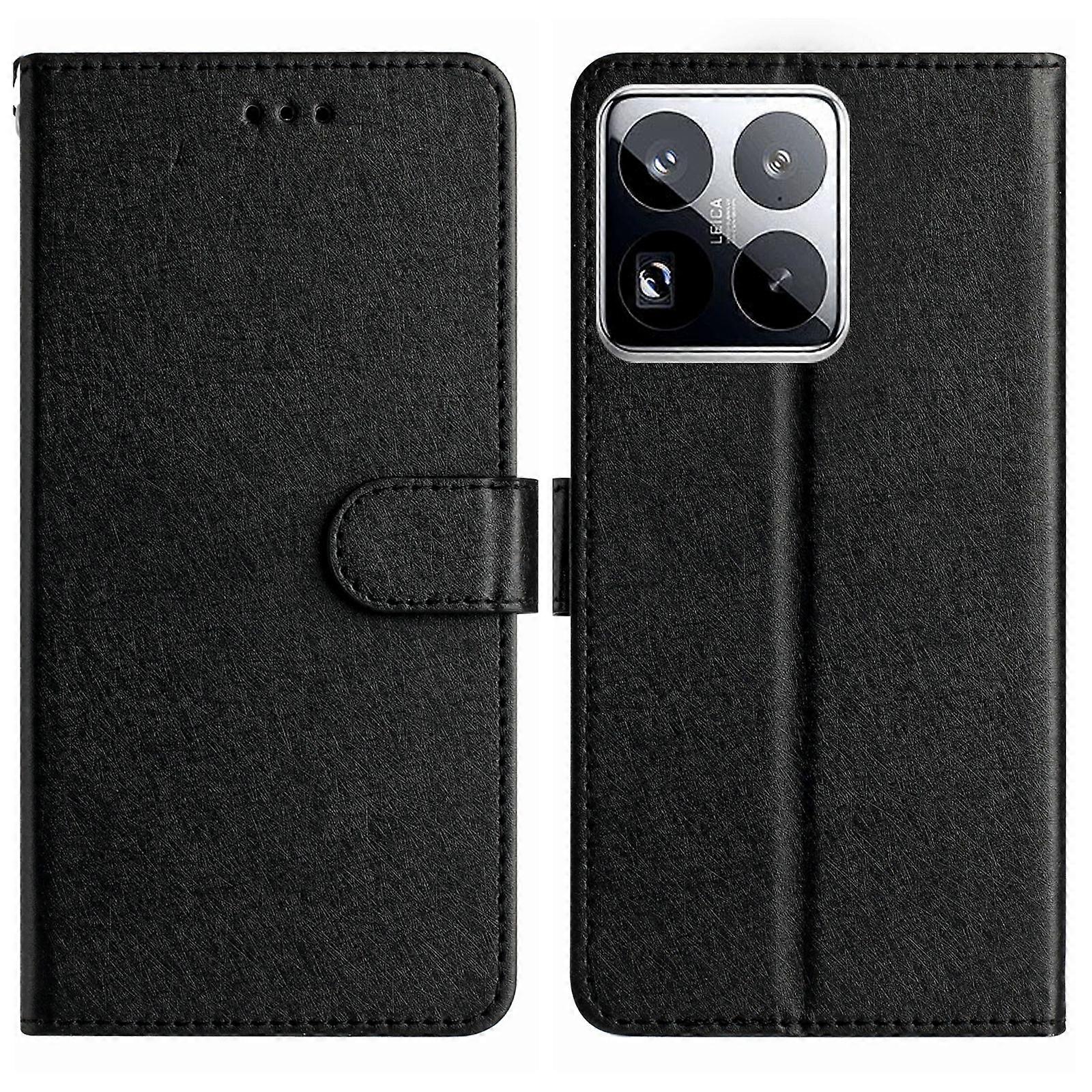 Silk Texture Leather Phone Case For Xiaomi 15 Pro