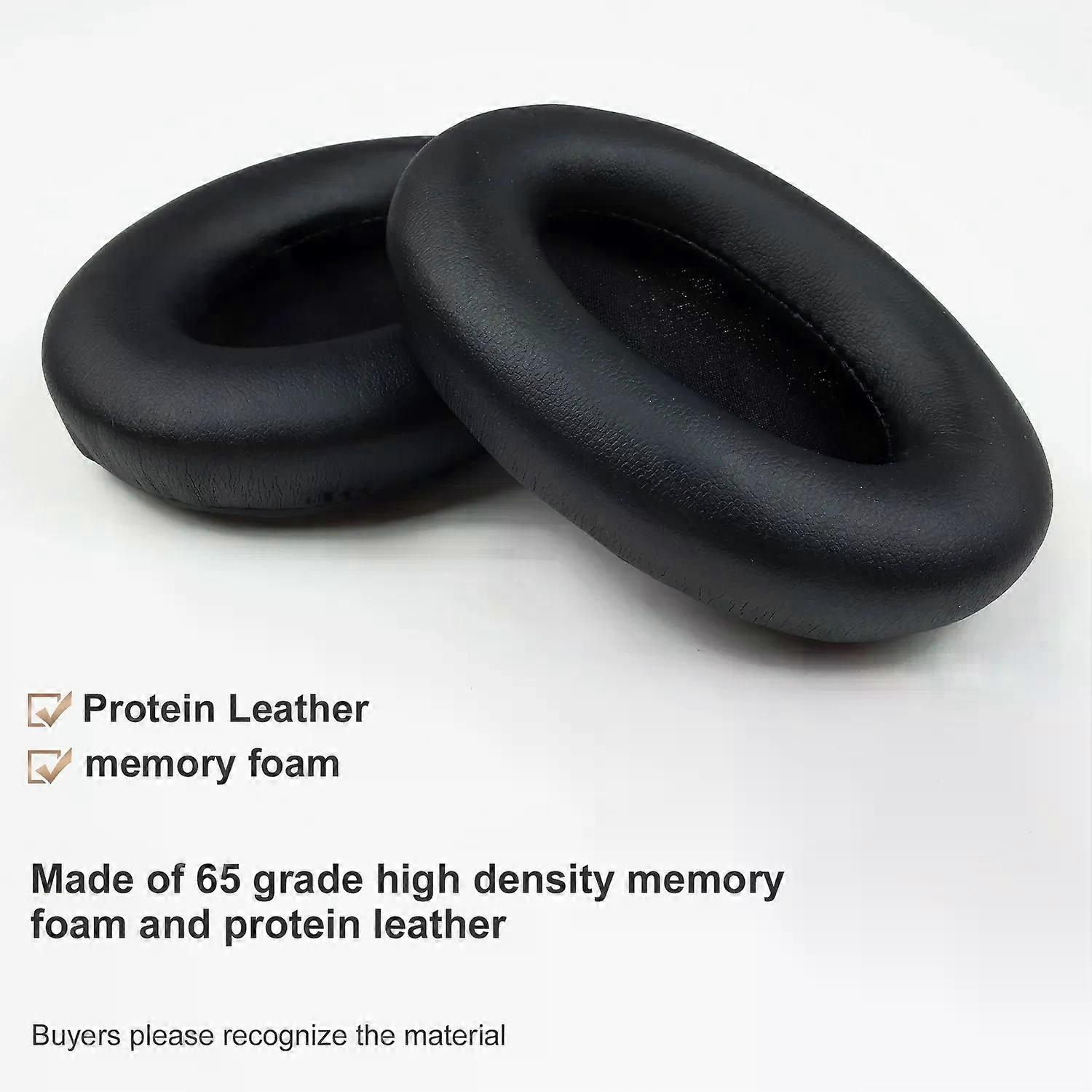 FSW Earpads Compatible with SONY WH-1000XM3 Protein leather Memory foam Ear Pads Cushions Replacement Over-Ear Headphones Soft Pro