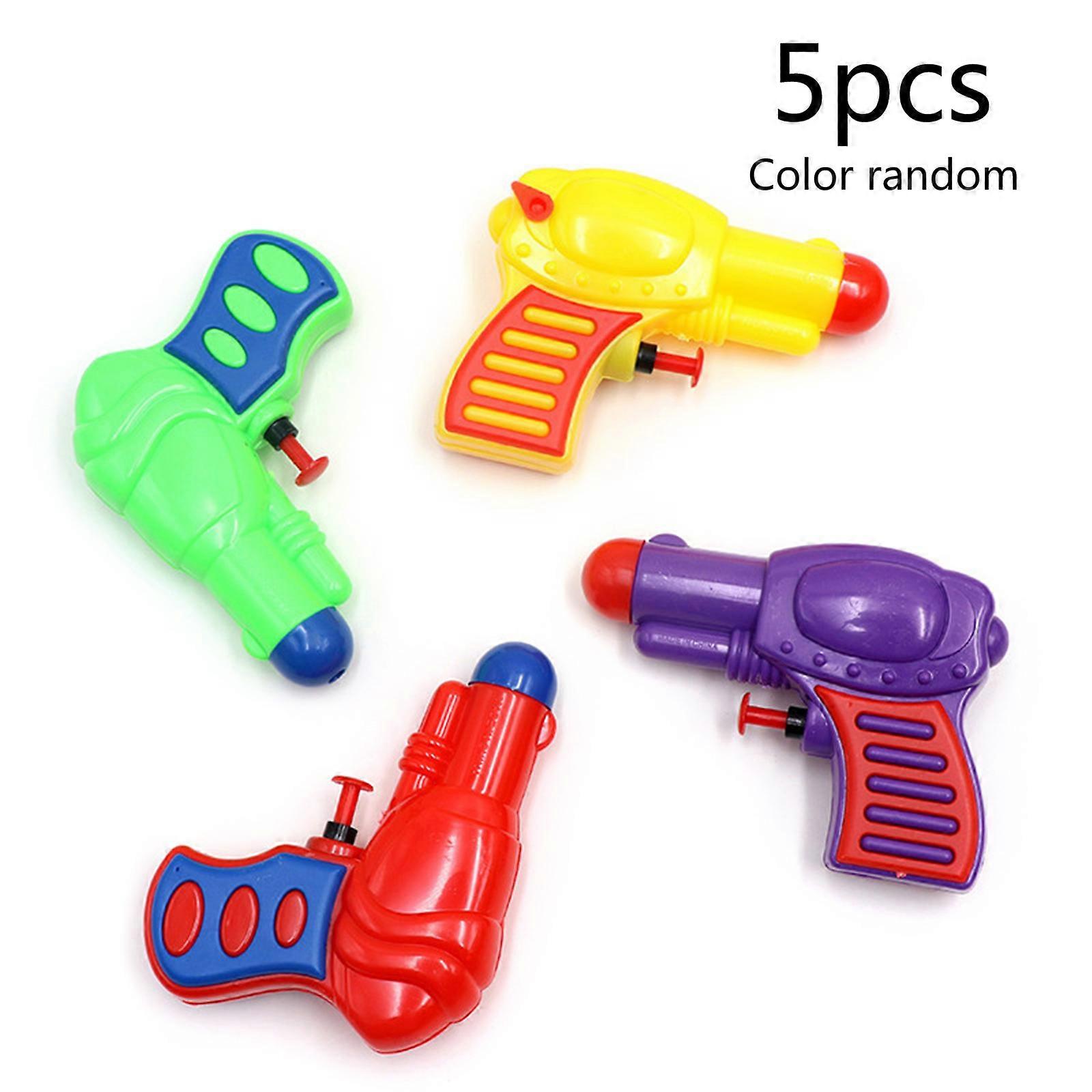5Pcs μίνι πιστόλι νερού squirt πλαστικό παιχνίδι νερού υπαίθρια παραλία πισίνα μάχη διασκεδαστικό παιχνίδι κόμμα ευνοούν δώρο για αγόρια κορίτσια