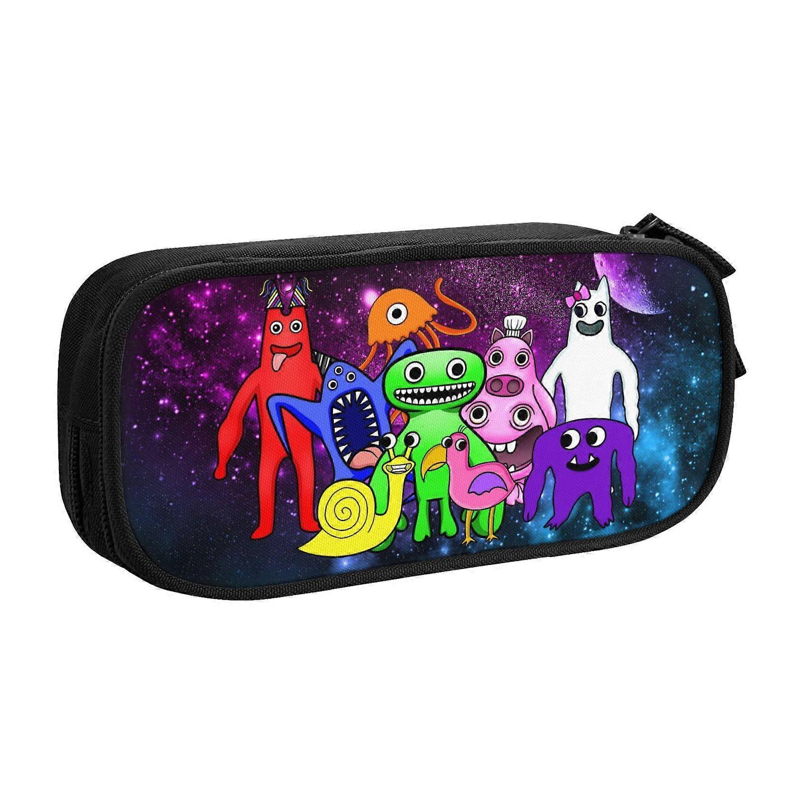 a810 حديقة بنبان سعة كبيرة حقيبة قلم رصاص سعة كبيرة مقاومة للماء ودائم حقيبة قلم رصاص سستة منظم BoxxBD2017