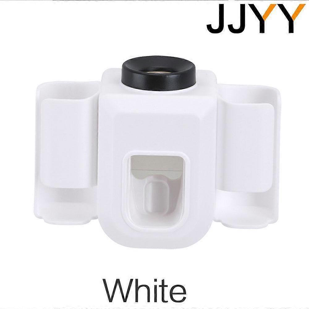 Electric Toothbrush Holder Hanging Lazy Person Automatic Toothpaste Squeezing Device Wall Mounted Non Perforated Holder Bathroom Accessories