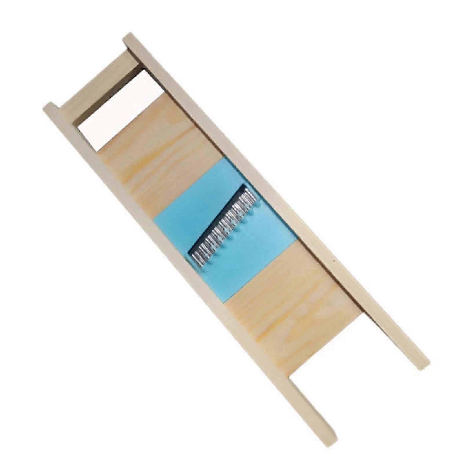 Multifunctional Potato Chips Cutting Tool Ergonomic Handle and Non-Slip Grater for Hotel Canteen Restaurant